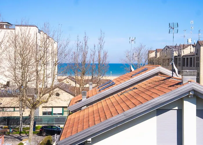 아파트 Attico La Vela Vista Mare *